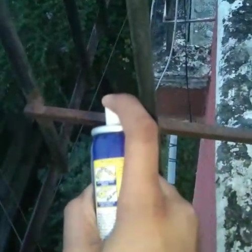 Window safety railing