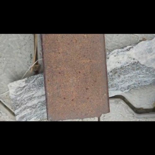 Rusted iron sheet cleanup