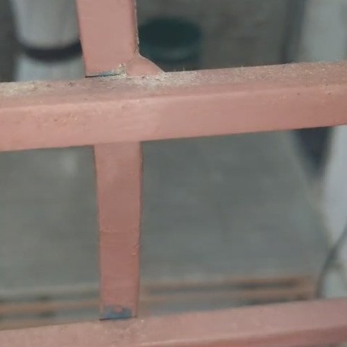 Iron railing cleaning
