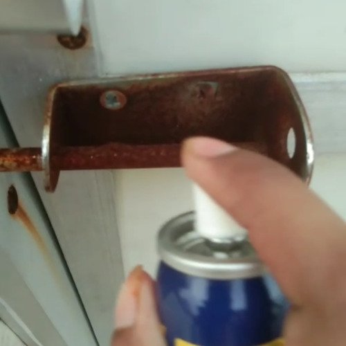 Door lock cleaning
