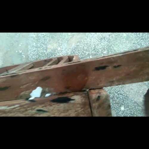 Wooden frame cleaning