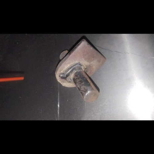 Rusted iron part cleaning