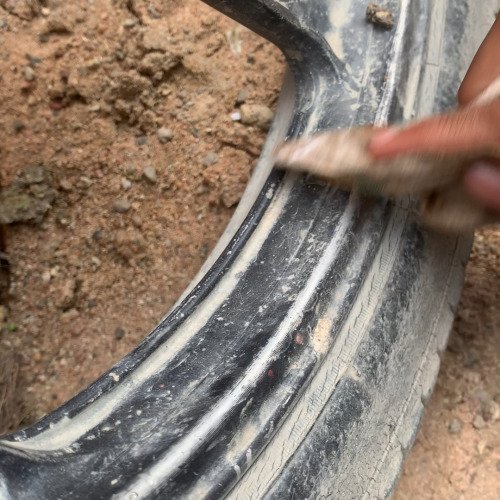 Wheel cleaning
