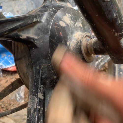 Maddy wheel cleaning