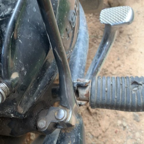 Bike kick handle cleaning