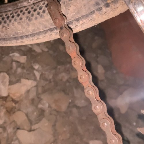 Cycle chain cleaning
