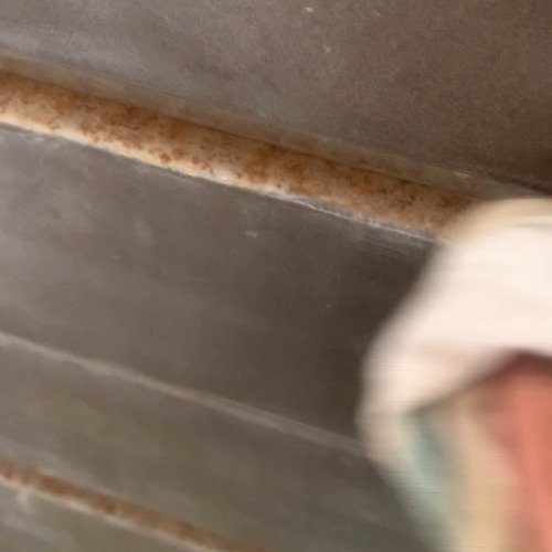 Rusted iron cleaning