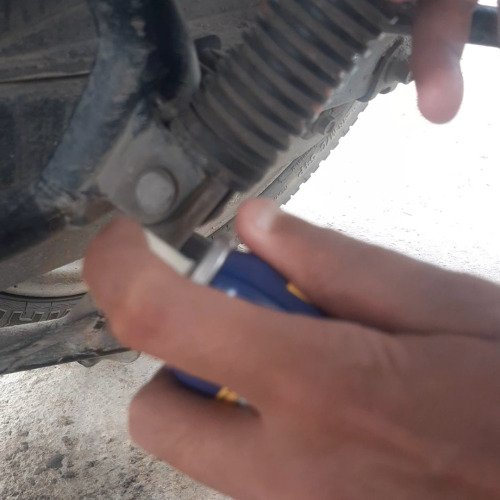 Bike stand cleaning
