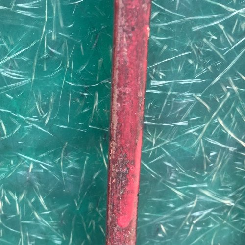 Iron frame cleaning