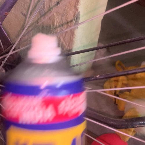 Bicycle wheel rim cleaning
