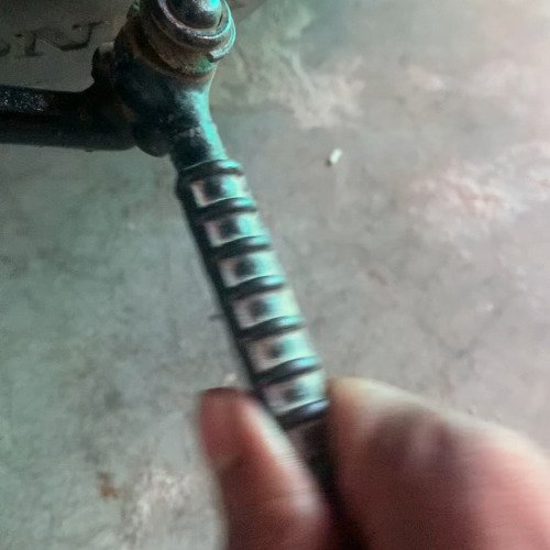 Scooter kick handle cleaning